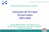 Campaña de forrajes conservados 2003-2004