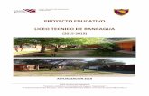 PROYECTO EDUCATIVO LICEO TECNICO DE RANCAGUA