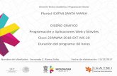 Plantel ICATMI SANTA MARIA DISEÑO GRAFICO Programación y ...