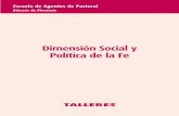 TALLERES DIMENSIÓN SOCIAL Y POLÍTICA DE LA FE 2021