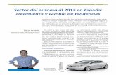 Sector del automóvil 2017 en España: crecimiento y cambio ...