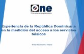 Experiencia de la República Dominicana en la medición del ...