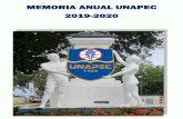 MEMORIA ANUAL UNAPEC 2019-2020