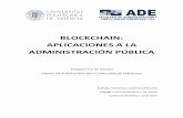 Blockchain: Aplicaciones a la Administración Pública