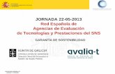 JORNADA 22-05-2013 Red Española de Agencias de Evaluación ...