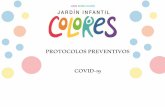 P ROTOCOLOS PREVENTIVOS COVID-19 JARDIN INFANTIL COLORES