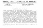 REVISTA DE LA FACULTAD DE MEDICINA I IN.