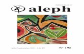 Revista Aleph No. 198. Año LV (2021 1
