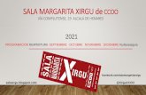 Sala Margarita Xirgu de CCOO PROGRAMACIÓN
