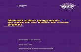 Manual sobre programas de análisis de datos de vuelo (FDAP)