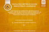 FACULTAD DE EDUCACION MAESTRIA E-LEARNING