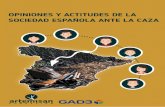 Opiniones y actitudes de la sociedad española ante la caza