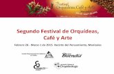 Segundo Festival de Orquídeas, Café y Arte