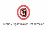 Teoría y Algoritmia de Optimización