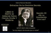 Extractos De La Doctrina Secreta LIBRO II Sección III ...