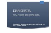 PROYECTO EDUCATIVO CURSO 2020/2021