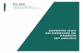 EXPERTO ICAV EN DERECHO DE FAMILIA (5ª edición)