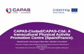 CAPAS-Ciudad/CAPAS-Cité: A transcultural Physical Activity ...