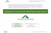 Anexo Plan de Centro 2020-2021 - Junta de Andalucía