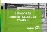 GANADORES SORTEO FOLLETO 23 COVIRAN