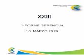 INFORME GERENCIAL 16 MARZO 2019 - Coopservices