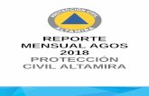 REPORTE MENSUAL AGOS 2018 PROTECCIÓN CIVIL ALTAMIRA