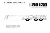 5712S R3 Datos técnicos - Link-Belt Cranes