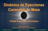 Dinámica de Eyecciones Coronales de Masa - Sitio web del ...
