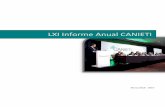 LXI Informe Anual CANIETI