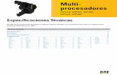 Especificaciones Técnicas - Multiprocesadores - MP318 ...