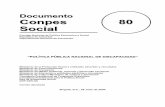Documento Conpes 80 Social - minsalud.gov.co
