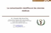 La comunicación científica en las ciencias médicas