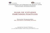 GUIA DE ESTUDIO PARTIDOS POLÍTCOS - FCPyRI