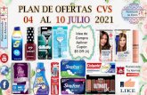 PLAN DE OFERTAS CVS 04 AL 10 JULIO 2021