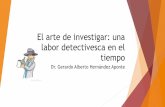 Gerardo - El arte de investigar - ABESPRI