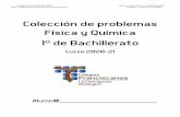 Colección de problemas Física y Química 1º de Bachillerato