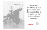 Romper barreras para personas con discapacidad a través de ...