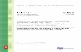 UIT-T Rec. G.653 (12/2006) Características de los cables y ...