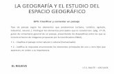 LA GEOGRAFÍA Y EL ESTUDIO DEL ESPACIO GEOGRÁFICO