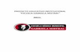 Proyecto Educativo Institucional ESCUELA GABRIELA MISTRAL
