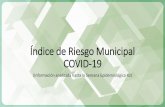 Índice de Riesgo Municipal COVID-19