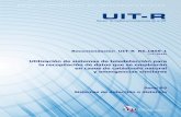 RECOMENDACIÓN UIT-R RS.1859-1 - Utilización de sistemas de ...
