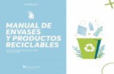 MANUAL DE ENVASES Y PRODUCTOS RECICLABLES