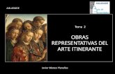 OBRAS REPRESENTATIVAS DEL ARTE ITINERANTE
