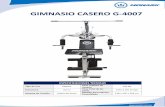 GIMNASIO CASERO G-4007