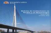 Boletín de Licitaciones en Serbia y en Montenegro