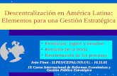 Descentralización en América Latina: Elementos para una ...
