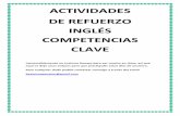 ACTIVIDADES DE REFUERZO INGLÉS COMPETENCIAS CLAVE