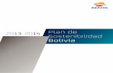 Repsol Plan de Sostenibilidad Bolivia 2013-2014