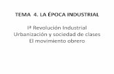 TEMA 4. LA ÉPOCA INDUSTRIAL Iª Revolución Industrial ...